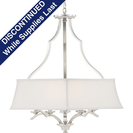 Progress Lighting Carriage Hill Collection Six-Light Pendant P500167-009